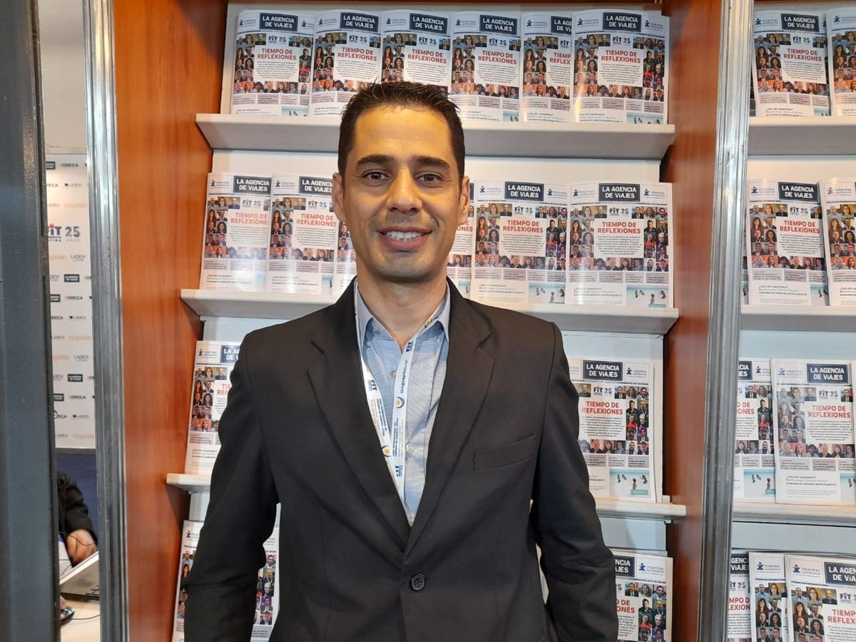 Daniel Alegre, gerente del Hotel Termas Victoria.