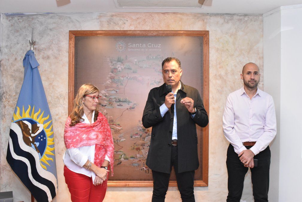 Eugenio Quiroga Pelliza y Andrés La Blunda.