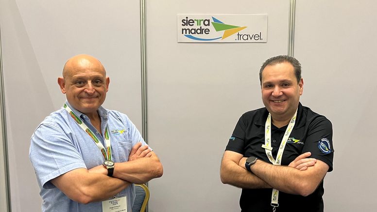 Diego Ontañón y Miguel Hinojosa de Operadora Turística Sierra Madre.