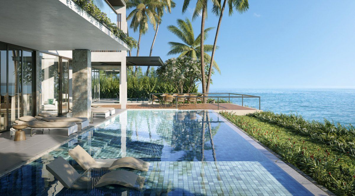 Exterior de una de las habitaciones del Gran Melia Nha Trang.