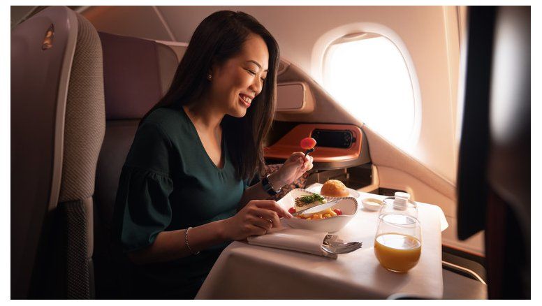 Restaurantes: el A380 @Changi, la gran novedad de Singapor Airlines.