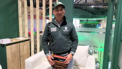 Oscar Andrés Sánchez, director de turismo de la Gobernación de Antioquia, durante la Vitrina Turística Anato 2026.