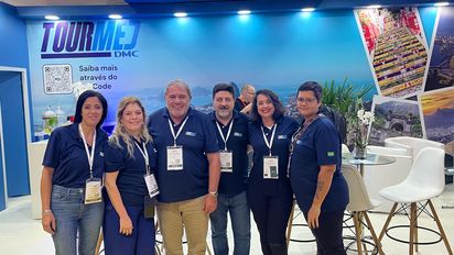 El equipo de TourMed en WTM Latin America 2025.
