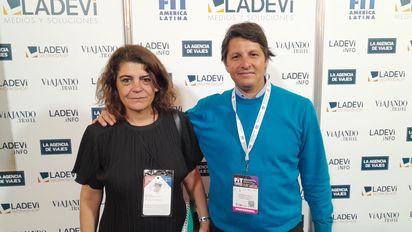 Carla Tártara y Gerardo Liciotti, CEO y gerente comercial de Piamonte, respectivamente.