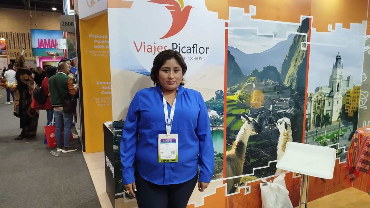 Emilia Conco, gerente general de Viajes Picaflor.