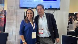 Ana Paola Durón y Andrés Ivanier, de TIJE Travel Tech Group, en EPTU 2026.