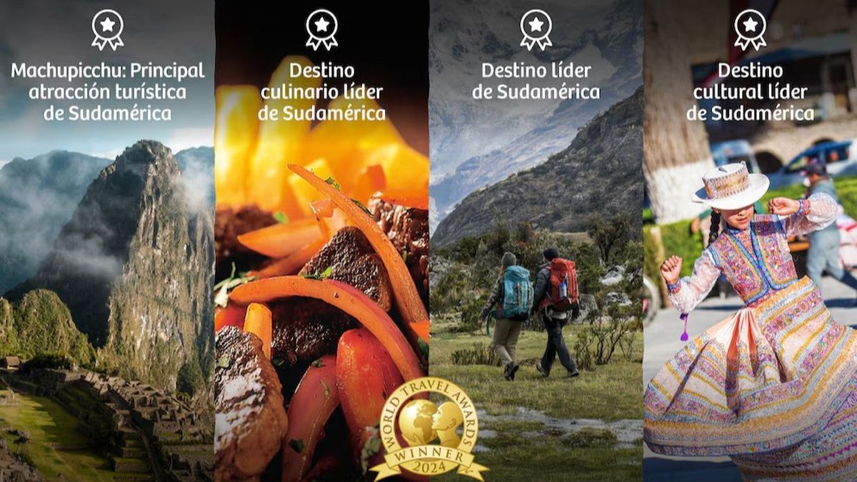 Cuatro galardones para Perú en los World Travel Awards 2025.