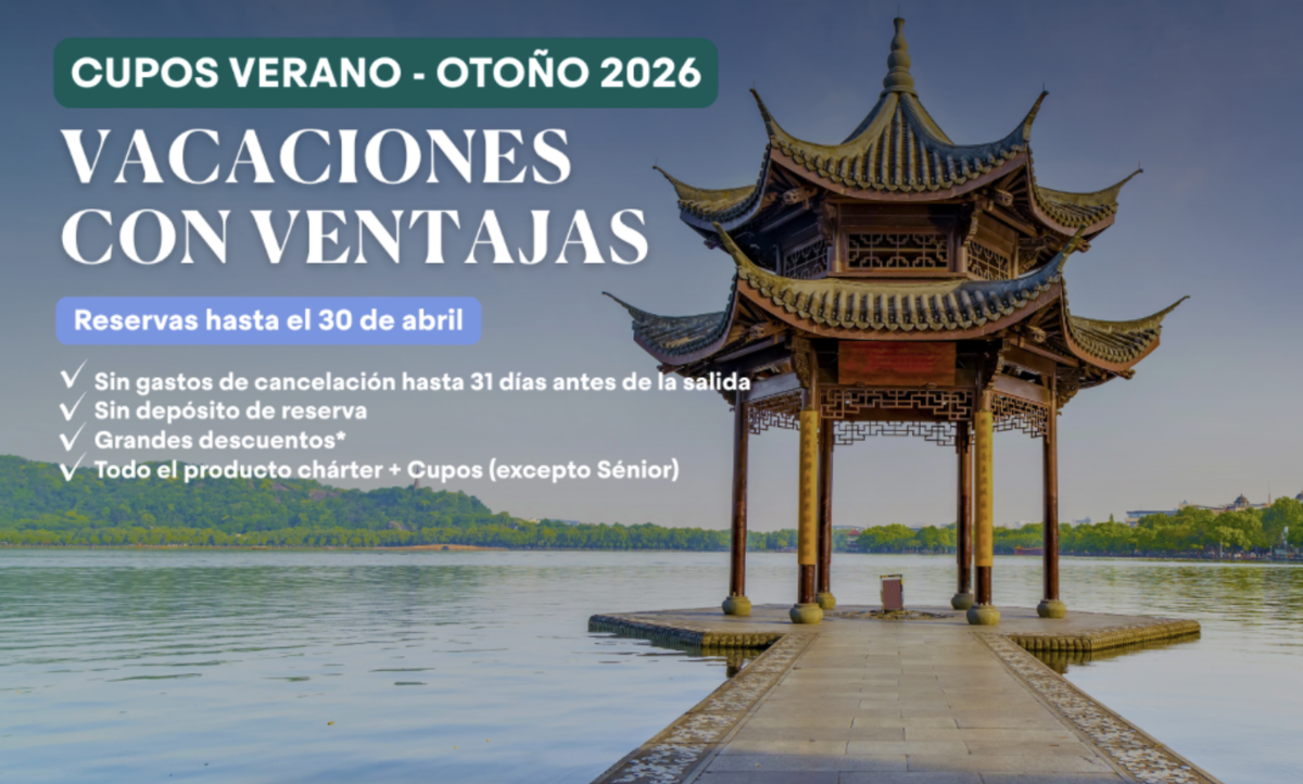 Campana promocional de cupos verano/otono del turoperador Cinco Estrellas Club.