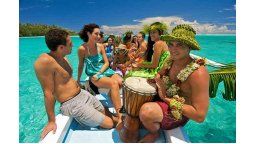 un paraiso perdido en medio del pacifico