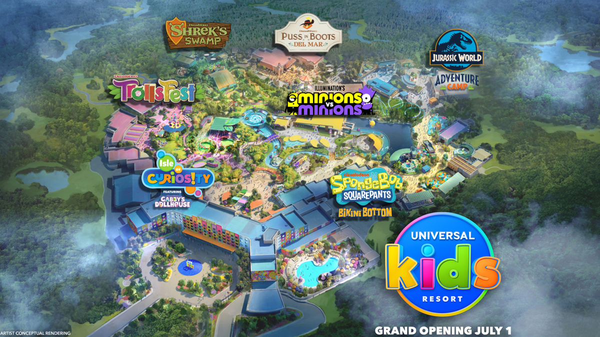 Universal Destinations & Experiences se apresta a inaugurar Universal Kids Resort.