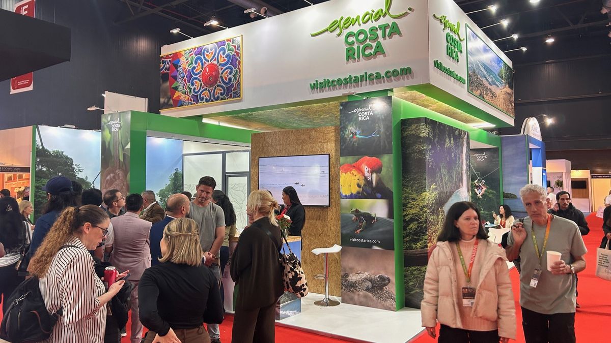 El stand de Costa Rica en FIT 2025. El stand de Costa Rica en FIT 2025.