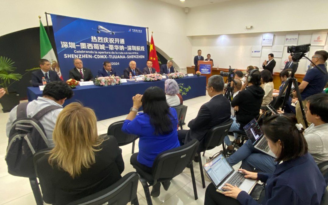 Sectur informó que la ruta será operada por China Southern Airlines y permitirá la reactivación de la conectividad entre ambos países, que fue interrumpida por la pandemia.