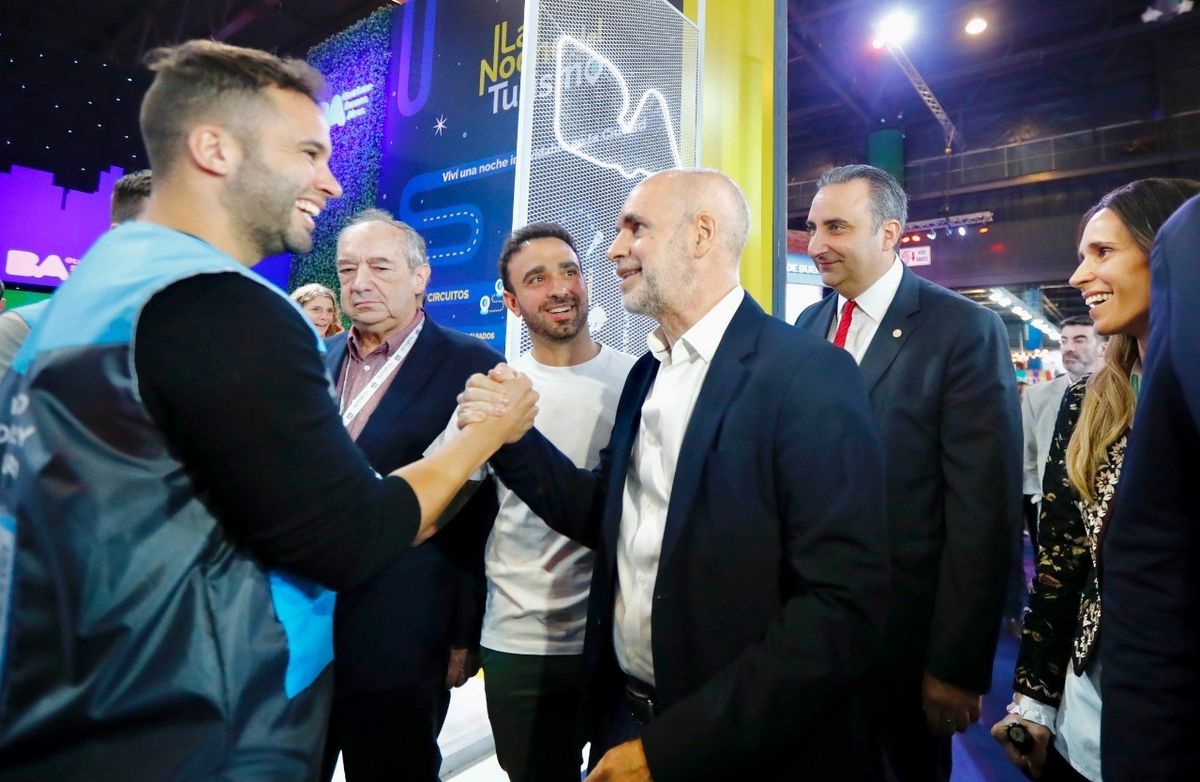 Horacio Rodríguez Larreta, jefe de Gobierno de la Ciudad de Buenos Aires, en FIT.