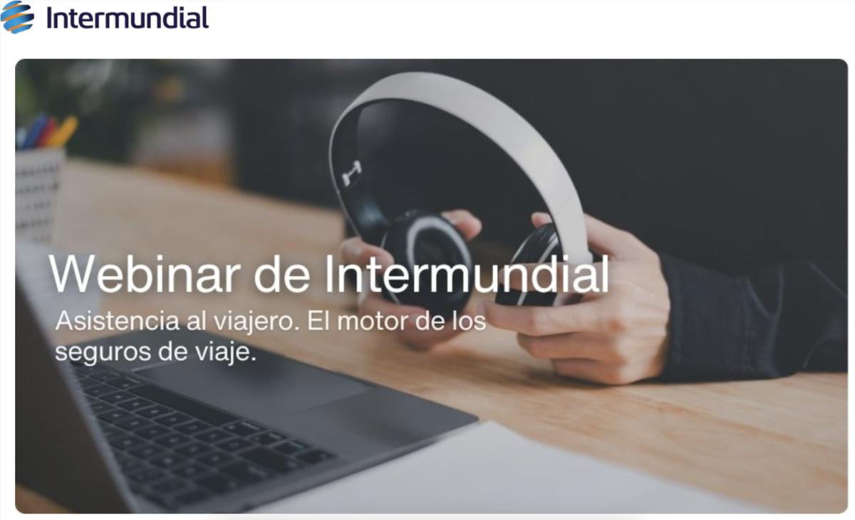 Cartel del nuevo webinar organizado por Intermundial.