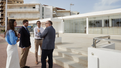 Una construcción de un nuevo hotel en la Comunidad Valenciana.