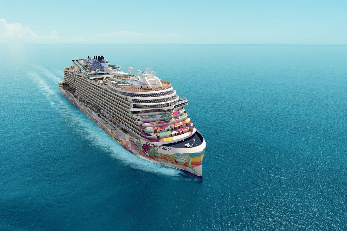 Mundial de Cruceros promueve Norwegian Aqua, un nuevo barco de Norwegian Cruise Line.