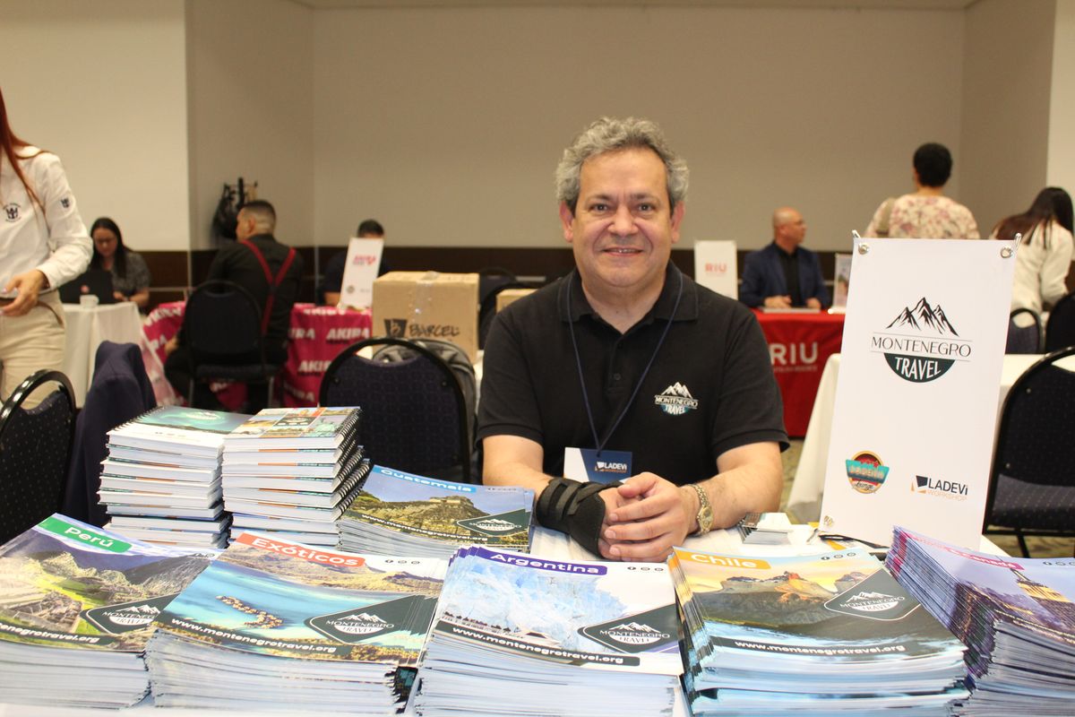 José Alirio Montenegro, gerente general de Montenegro Travel.