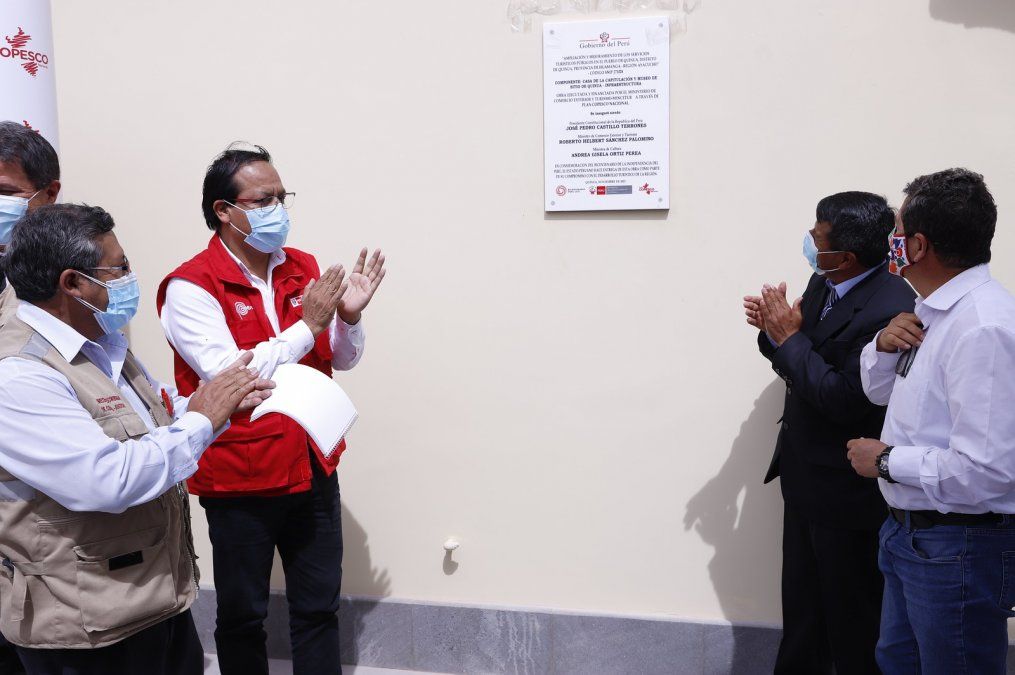 Mincetur entrega obra turística por S/ 2 millones y anuncia capacitaciones a sector artesanal por S/ 700 mil - Ladevi Medios y Soluciones Mincetur entrega obra turística por S/ 2 millones y anuncia capacitaciones a sector artesanal por S/ 700 mil