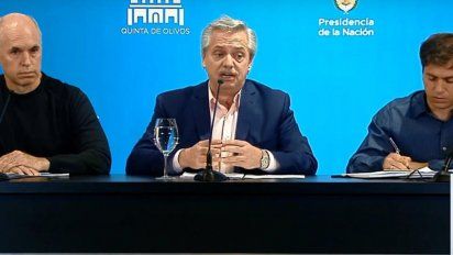 Alberto Fernández decidió cerrar las fronteras por al menos 15 días.