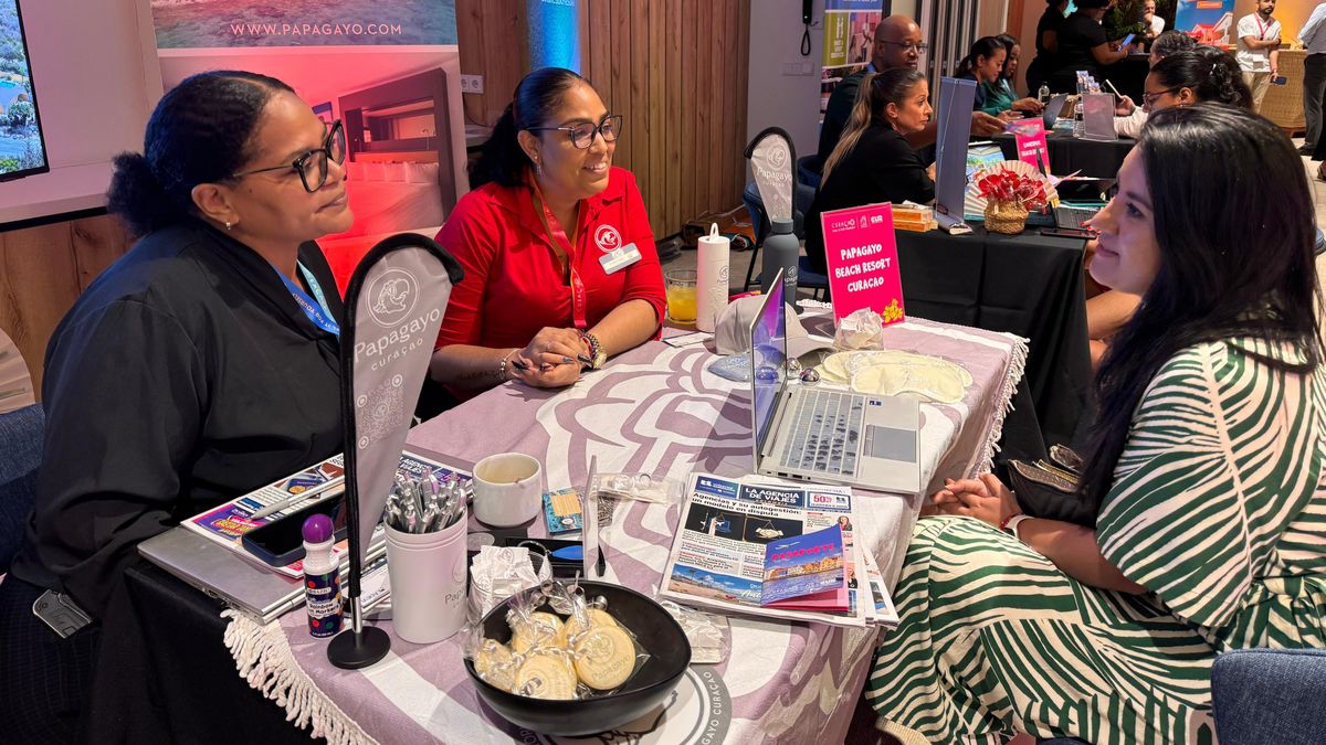 Reuniones uno a uno en el marco del Latin American Trade Symposium. 