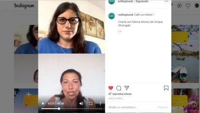 Interesantes charlas virtuales de Estilo Plus.