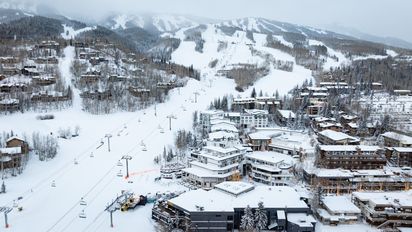 Aspen Snowmass se viste de blanco: así está el paisaje montañoso en Colorado