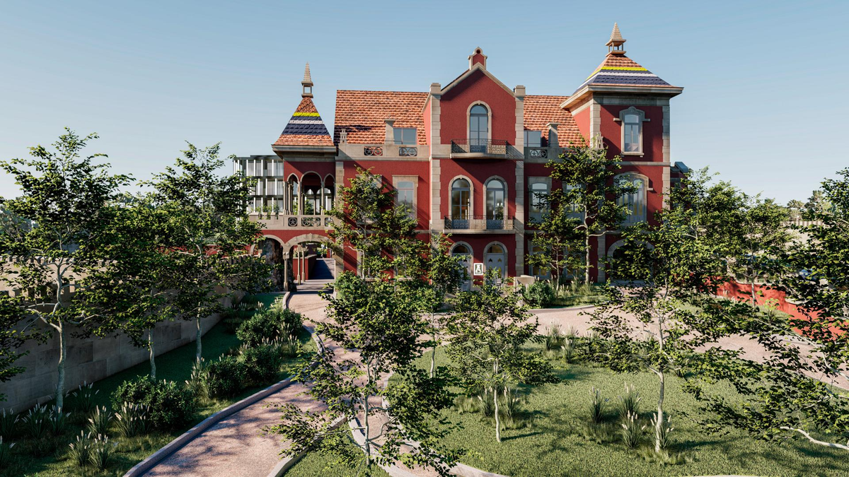 Fachada del nuevo hotel de Meliá en Portugal