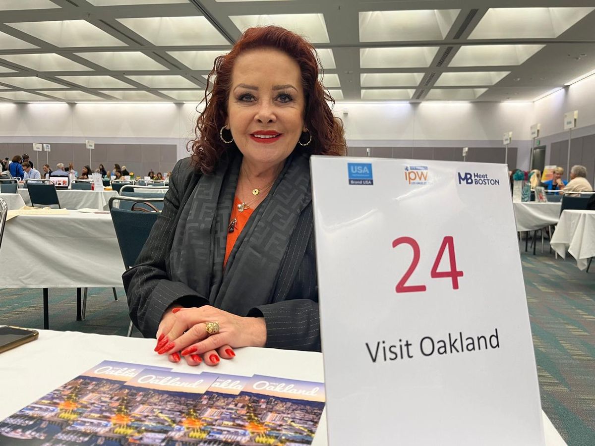 Liz Vega, representante de Visit Oarkland en México.
