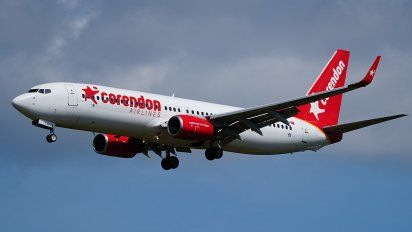 Avión de Corendon Airlines