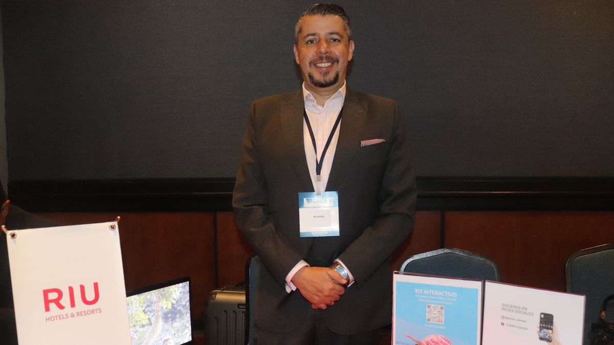 Enrique Mejía, gerente de Ventas para Colombia, Ecuador y Guatemala de RIU Hotels & Resorts.