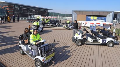 Aeropuerto de Santiago: plan para personas con movilidad reducida