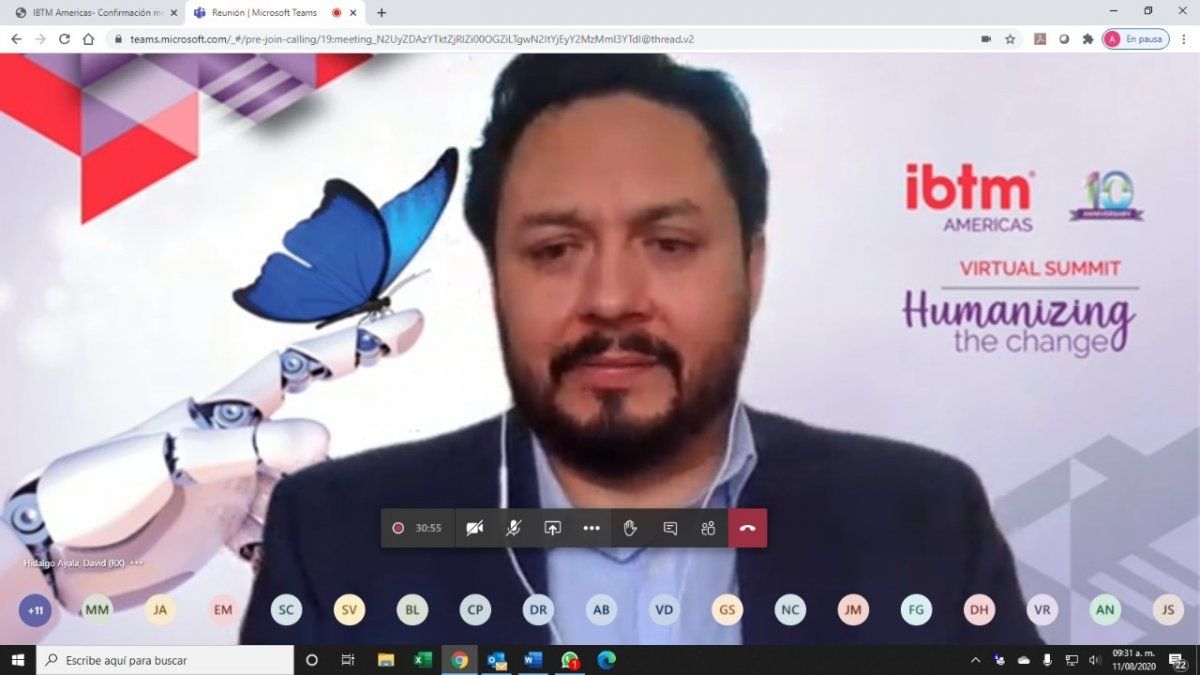 David Hidalgo, show director de IBTM Americas.&nbsp;