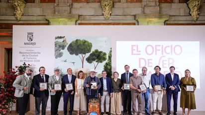 Premiados en la gala El oficio de ser Madrid.
