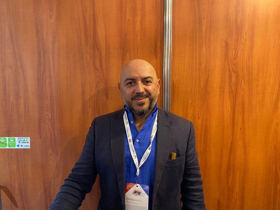 Tupac Puggioni, fundador y dueño de La Vieja Estación, una peña significativa en Salta.