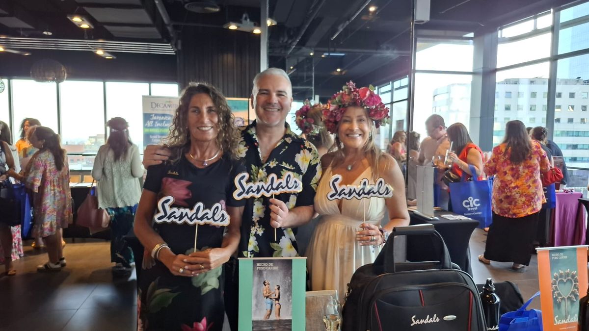 Joyce Grossman, Max Olivares y Sonia Triana. 