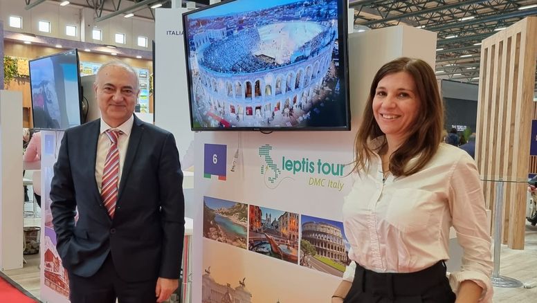 Celestino Ciacciarelli y Samantha Bechara, de Leptistour.