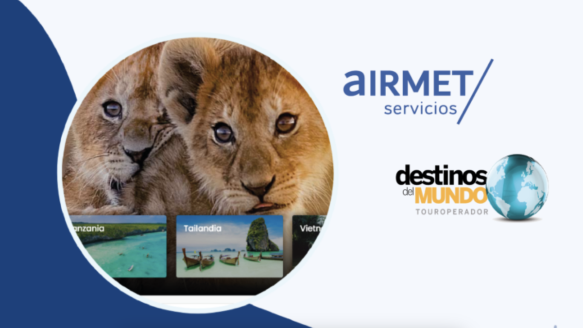 Presentación del nuevo catálogo de Destinos del Mundo y Airmet para la segunda mitad de 2024.