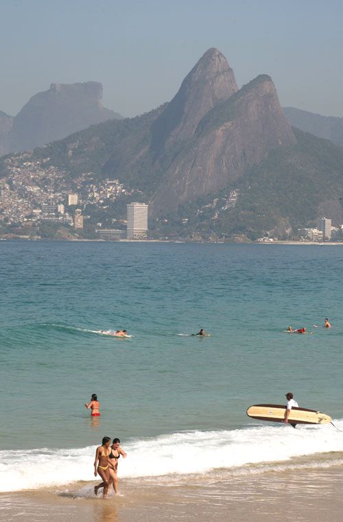 Río de Janeiro, con su abrumadora belleza, es el principal destino turístico de Brasil.