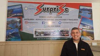 Hernán Fumagalli, gerente comercial de Surprise Turismo.