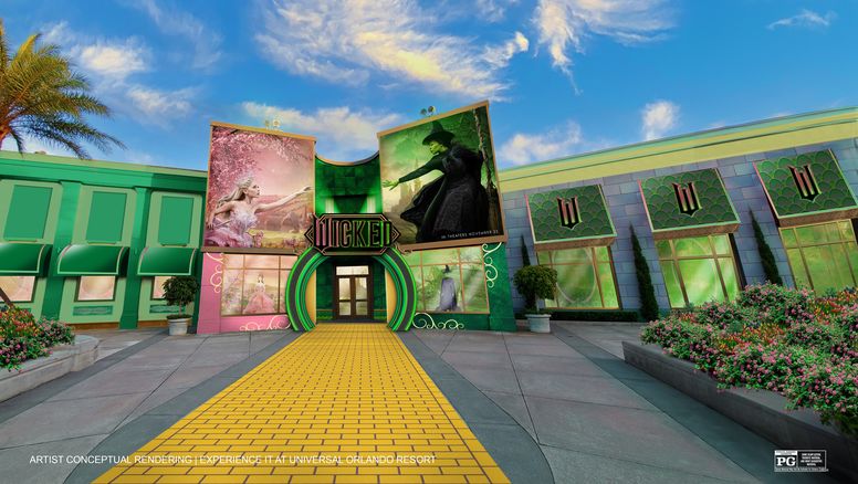 Universal Studios Hollywood y Universal Orlando Resort ofrecerán una experiencia de la película Wicked.&nbsp;