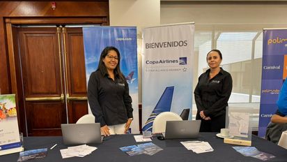 Equipo de Copa Airlines en el Workshop de Ladevi en Quito.