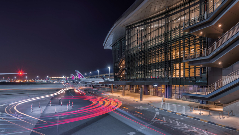 Aeropuerto Internacional de Hamad, en Qatar.