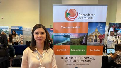 Operadores del Mundo expone su oferta de beneficios y ventajas para agentes de viajes en EPTUR 2024.
