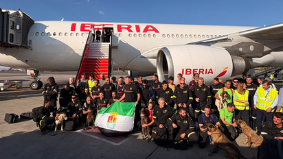 Iberia se une a las aerolíneas que operan vuelos charter para ayudar a Venezuela
