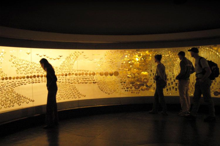El Museo del Oro, en la capital colombiana, es considerado el más importante en su género.