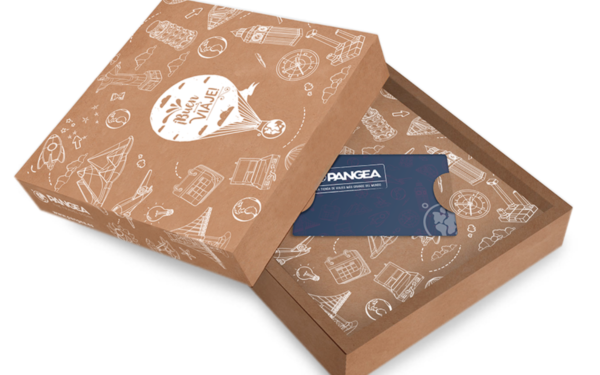 Tarjetas regalo de Navidad de PANGEA.