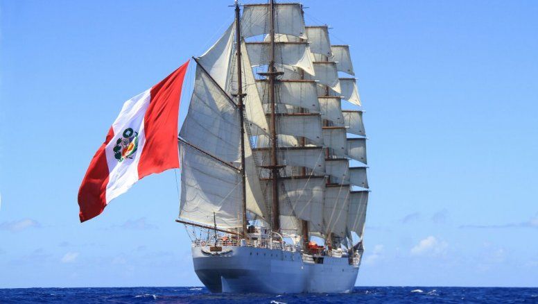 El Buque Escuela a Vela B.A.P. Unión hará un recorrido por todo Latinoamérica.