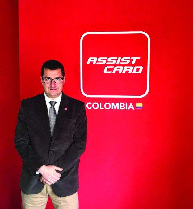 Hernán González, Country Manager Assist Card Colombia durante Anato.