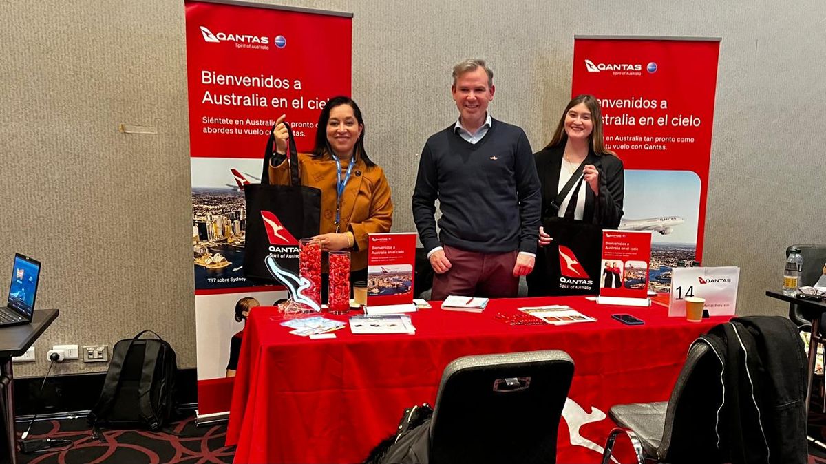 Latinos Down Under fue patrocinado por Qantas como un espacio destinado para el turismo vacacional en Australia.