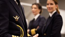 Pilotos de nuevo ingreso de Iberia.